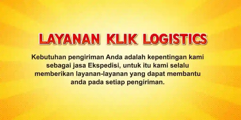 layanan lengkap klik logistics